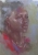 Red Earring Original Pastel
