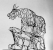 mountain goat wire sculpture