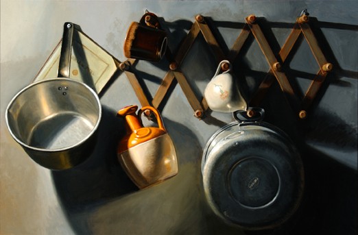 Cup Rack with Pots