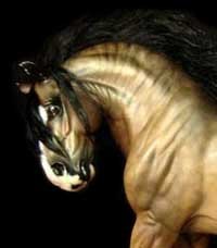 Model Draft Horse Resin Model Draft Horse Resin
