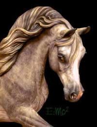 Arabian model horse resin Arabian model horse resin