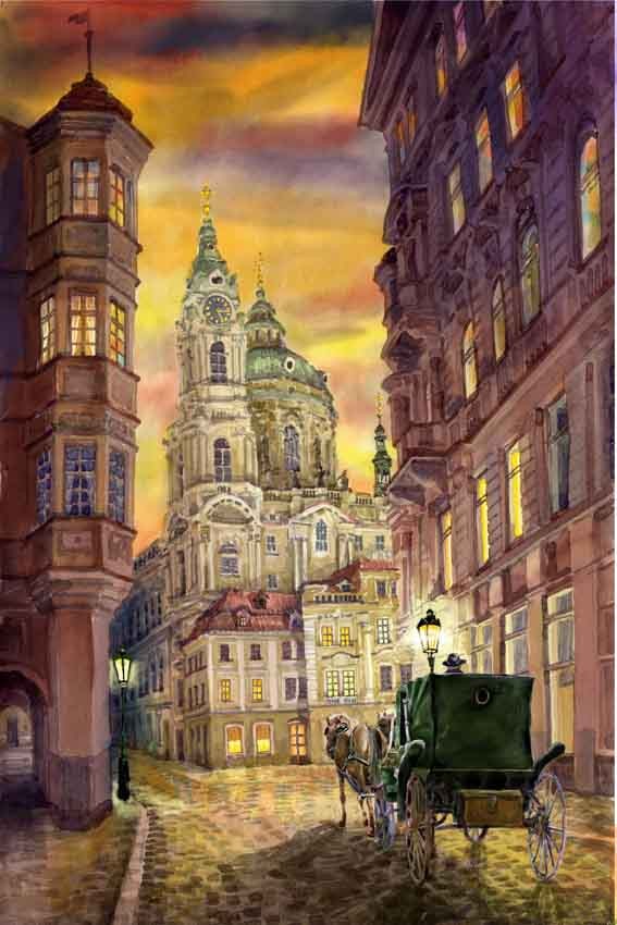 Cathedral of St.Nikola in Prague